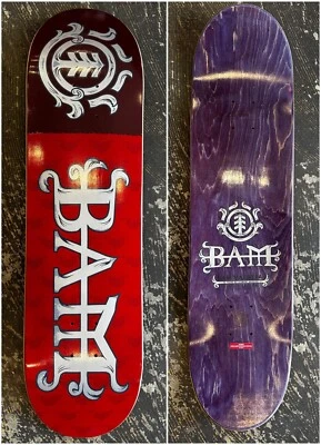 $191.15 • Buy BAM MARGERA Element Limited Edition 8.25  X 32.25  Skateboard Deck NEW