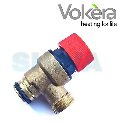 Vokera Plus  24s & 30s Rev Boiler  Pressure Relief Valve (prv) 20044364 • £10.89