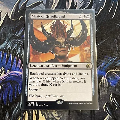 MTG Mask Of Griselbrand Innistrad: Midnight Hunt 111/277 Regular Rare • $1.95