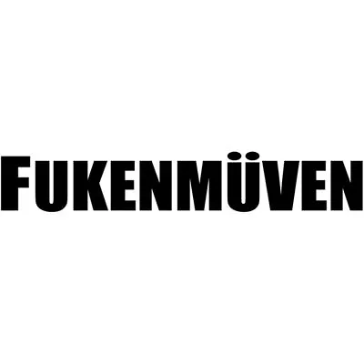 Fukenmuven Door Stickers 12  X2 Decals One Pair Color Of Choice VW Movin Hippie • $24