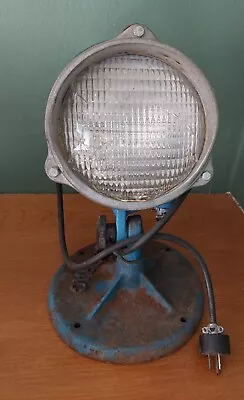 Vintage Generac Industrial Spotlight Flood Lamp Adjustable • $128