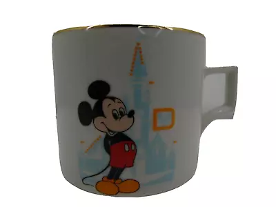 Mickey Mouse/Minnie Mouse(1024G4) Hard Plastic Disney Mug 1980's • $15