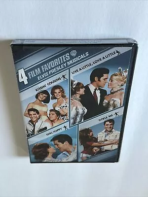 Elvis Presley Musicals: 4 Film Favorites DVD (2 Disc Set) *NEW/SEALED* FREE SHIP • $11.99