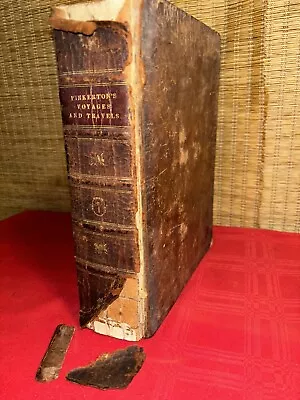 Antique (1810) Book: John PINKERTON / General Collection Of Voyages And Travels • $84.95