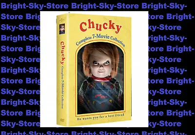 £26.75 • Buy Chucky Season Vol 1-7 DVD Box Set Complete 7 Movie Collection Childs Play New