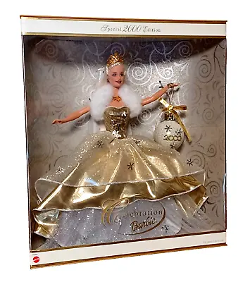 Mattel Celebration Millenium Barbie Doll Special 2000 Edition #28269 NRFB • $31.20
