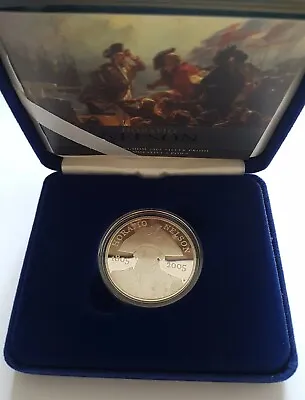 2005 Horatio Nelson 200th Death Anniversary UK Silver Proof Five Pounds £5 Coin • £69.99