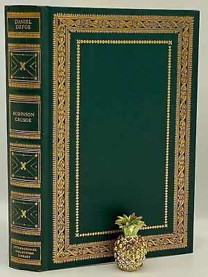 1945 ICL ROBINSON CRUSOE Defoe Collectors Edition COLORED PLATES Illustrated OOP • £24.10