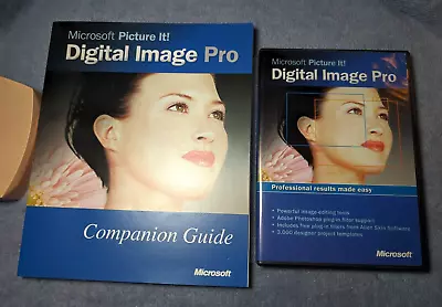 Microsoft Picture It! Digital Image Pro 7.0 With Companion Guide • $38