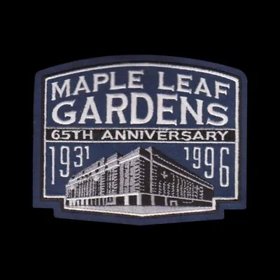 Toronto Maple Leaf Gardens 65th Anniversary Patch Maple Leafs Jersey Patch • $13.95