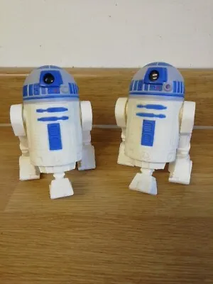 2 X MCDONALDS STAR WARS Toys R2-D2 TOYS FIGURES 2011 10cm Tall • £5.99