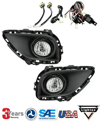 For 2013 2014 2015 Mazda CX-9 Fog Lights Driving Bumper Lamps Wiring Switch Kits • $49.99