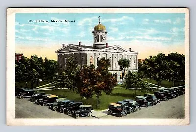 Mexico MO-Missouri Court House Antique Vintage C1926 Souvenir Postcard • $7.99