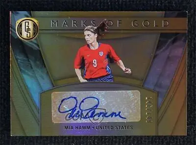 2019-20 Panini Gold Standard Marks Of Gold /149 Mia Hamm #MG-MIA Auto • $176.10