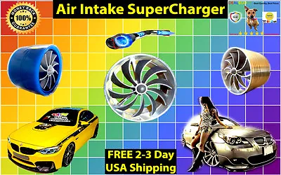 Honda Turbo Air Intake Mugen Supercharger Fan Type-R Si Fit For The Best Quality • $29.99