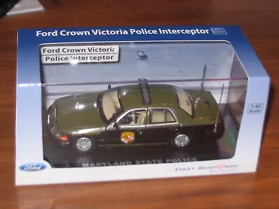 First Response Maryland State Police 2007 Ford Crown Victoria • $65