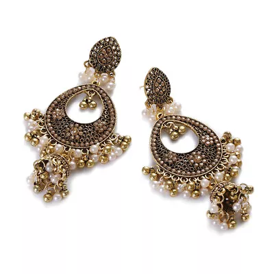 Indian Ethnic Bollywood Dangle Earrings Women Gypsy Bohemian Exquisite Earrings • $7.43