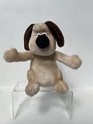Vintage Retro Wallace And Gromit 1980's Gromit 10  Soft Toy Plush • £12.99