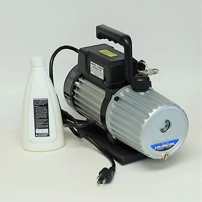 Mastercool 90066-B-SF Spark Free 6 CFM Single Stage Vacuum Pump 80 Microns 1/3HP • $245.46