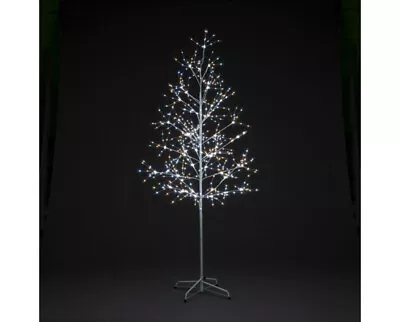 £24.95 • Buy Birch Twig Tree Snowy Pre Lit Christmas Outdoor Indoor Lights Xmas Decoration