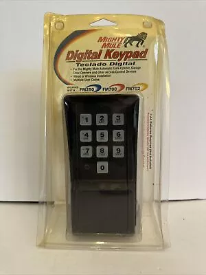 Mighty Mule GTO PRO Gate Openers Digital Keypad Black New Box Damage • $40.49