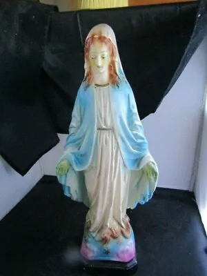Rare Vintage Blessed Mary  Church Statue   • $165