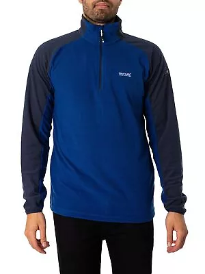 Regatta Men's Elson II Lightweight Fleece Top Blue • £17.95