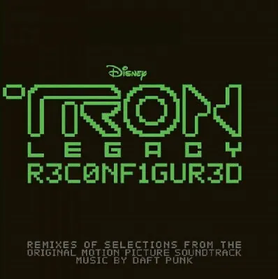 Daft Punk   Disney Tron Legacy Reconfigured   Sealed Euro Lp Vinyl Gatefold • £19.99