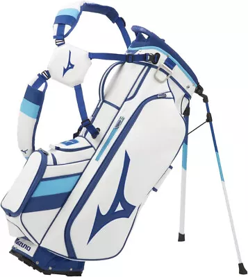 MIZUNO Golf Men's Caddy Bag Tour Stand Prime 10 X 47 Inch 3.5kg White 5LJC2224 • $307.65