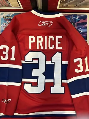 Reebok Official Licensed Jersey Carey Price #31 Montreal Canadians - Red Adult L • $135