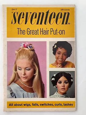 VTG 1968 Seventeen Catalog The Great Hair Put-on Wigs Falls & Switches • $22.45