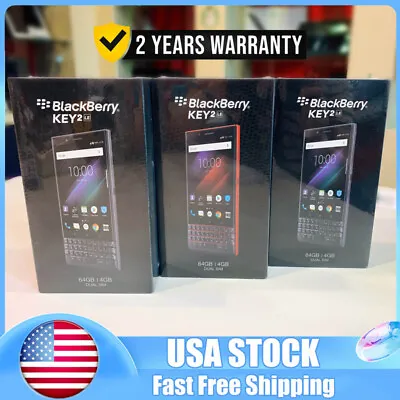 BlackBerry KEY2 LE (BBE100-4) 64GB+4 Unlocked Dual SIM  US Free Delivery 2Yr Wty • $379.88