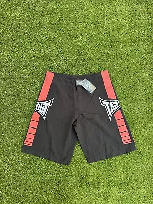 Wrestling Tapout Shorts Men’s Size 32 Black Red MMA Lightweight Y2k UFC • $25