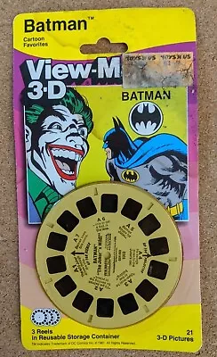 SEALED 1981 Batman The Joker's Wild DC Comics View-master 3D NIB 3 Reels  • $44