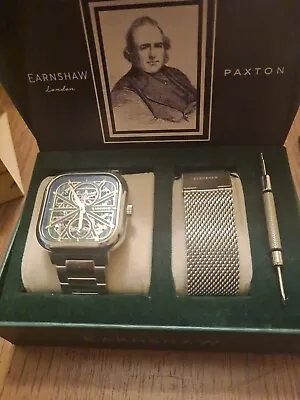 £520 • Buy Thomas Earnshaw Mens 72hr Automatic Watch