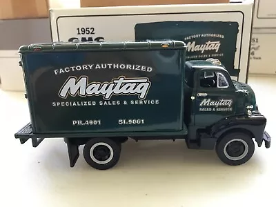 1/34 First Gear 1952 Gmc Drt Goods Van Representing “maytag” • $34.99