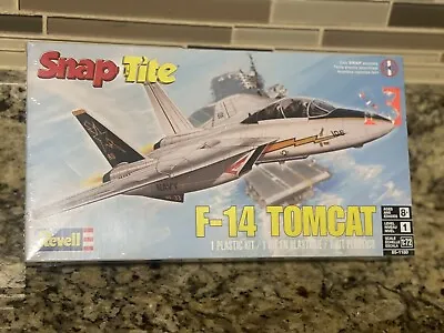 Revell 1/72 Snap-Tite F-14 Tomcat Fighter Plane Model Kit New 10.5   • $17.50