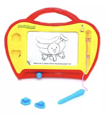 Children's Drawing Board Baby Wipe Color Magnetic Painting Pad Toy For Toddler • £9.99