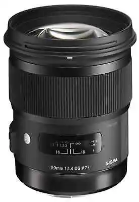 $649 • Buy Sigma 50mm F/1.4 DG HSM Art Lens For Sony (A-Mount)
