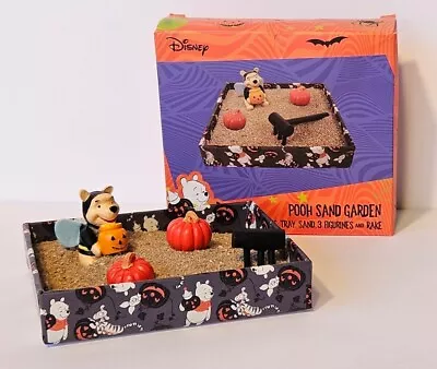 New In Box Disney Winnie The Pooh Miniature Sand Zen Garden Halloween Fall Theme • $16.29