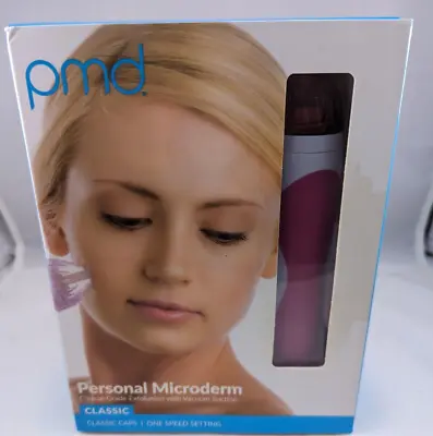 PMD Electric Pink Personal Microderm Abrasion Device New In Box • $39.99