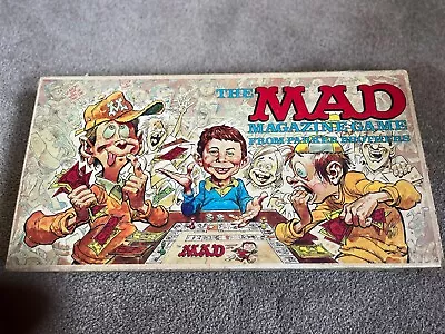 1979 Mad Magazine Board Game Complete W/box Alfred E Neuman Cards/money/tokens • $17.49