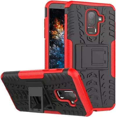 For Samsung Galaxy S7 Edge S8 Plus S9 Phone Case Heavyduty Shockproof StandCover • £3.99