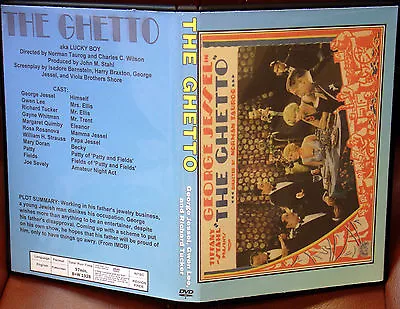 THE GHETTO 1928 - DVD - George Jessel Gwen Lee Richard Tucker • $20