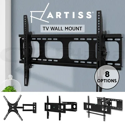 $21.95 • Buy Artiss TV Wall Bracket TV Mount Full Motion Swivel Tilt LCD LED 20-80 Inch