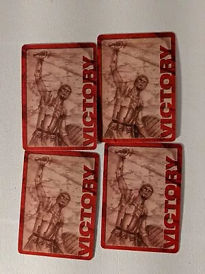$9.99 • Buy 4 Age Of Mythology Board Game Red Victory Battle Card Set Replacement Part 