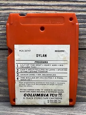 Vintage Columbia Records 8 Track Tape Dylan 1973  • $5.99