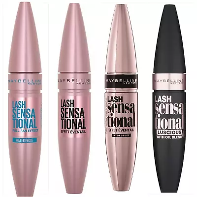 MAYBELLINE Lash Sensational Lash Multiplying Mascara 9.5ml - Choose Your Shade • £7.99