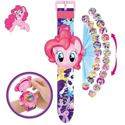 My Little Pony Kids Digital Girls Flip Cover 24 Images Projection Watch Gift New • $13.06