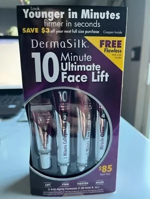 DermaSilk 10 Minute Ultimate Face Lift - 1.8 OZ 5 Anti-aging Formulas Lift Firm • $24.95